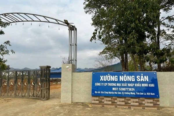 Xưởng tinh bột sắn